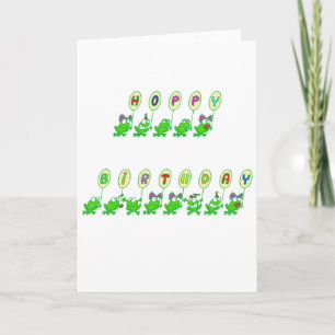 CARTE ANNIVERSAIRE DE HOUBLON