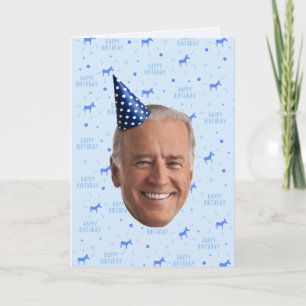 CARTE ANNIVERSAIRE DE JOE BIDEN