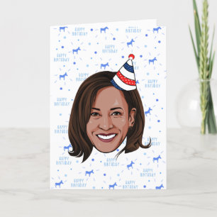 Carte Anniversaire de Kamala Harris