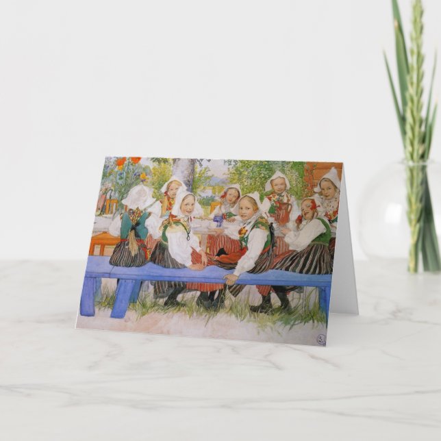 Carte Anniversaire de Kersti 1909 (Devant)