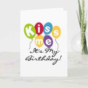 Carte Anniversaire de Kiss Me