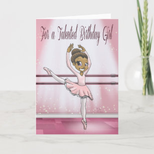 Danseur Cartes D Anniversaire Zazzle