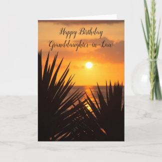 Carte Anniversaire de la belle-fille
