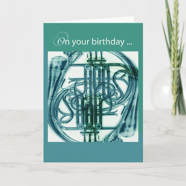 Carte Anniversaire de la Corne française (Devant)