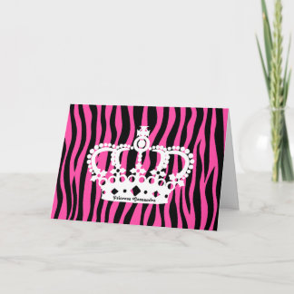 Carte Anniversaire de la couronne