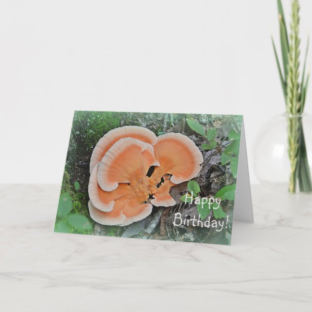 Carte Anniversaire de la Forgée de champignons (Devant)