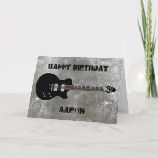 Cartes Guitare D Anniversaire Zazzle Fr