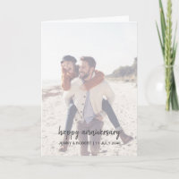 Anniversaire de la photo de script moderne tendanc