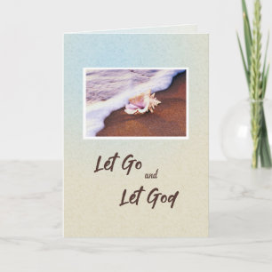 Carte Anniversaire de la récupération Coquille 12 étape