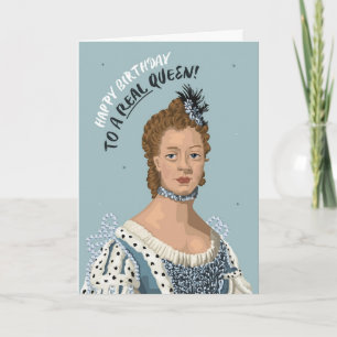 Carte Anniversaire de la Reine Charlotte