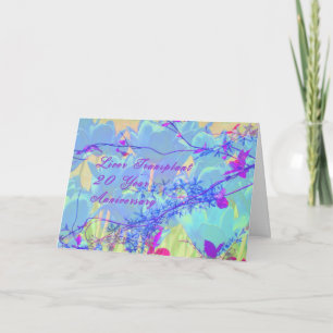 Carte Anniversaire de la transplantation du foie, 20 ans