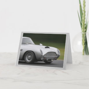 Carte Anniversaire de la vitesse d'argent