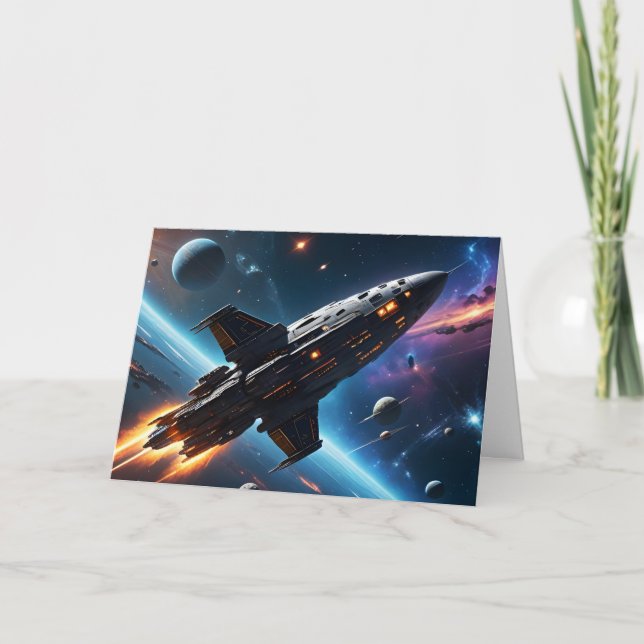 Carte Anniversaire de l'extérieur (Devant)