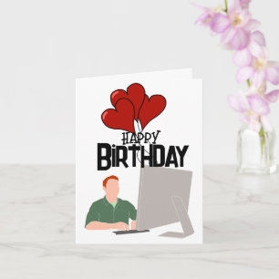 Carte Anniversaire de l'ingénieur logiciel