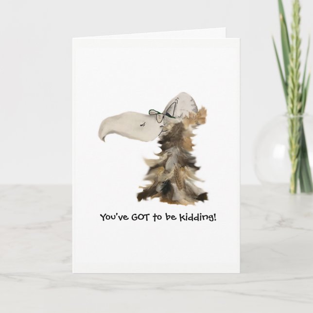 Carte Anniversaire de l'OEIL (Devant)