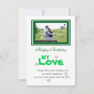 Carte Anniversaire de Lover