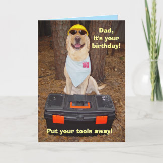Carte Anniversaire de Male/Papa