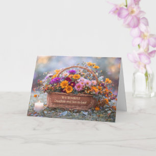 Carte Anniversaire de mariage de fille et gendre