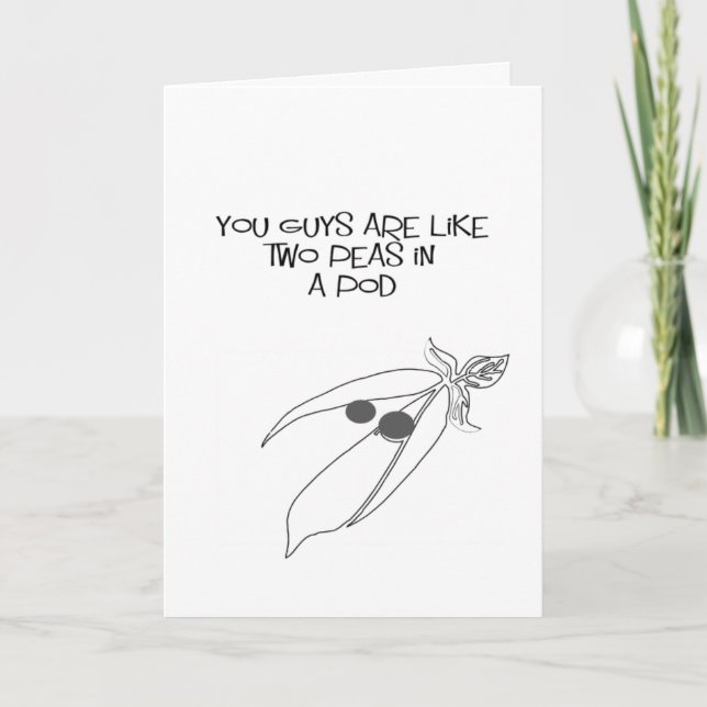 Carte Anniversaire de mariage drôle et heureux (Devant)