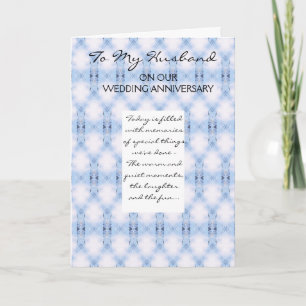 Carte anniversaire de mariage personnalisée pour m