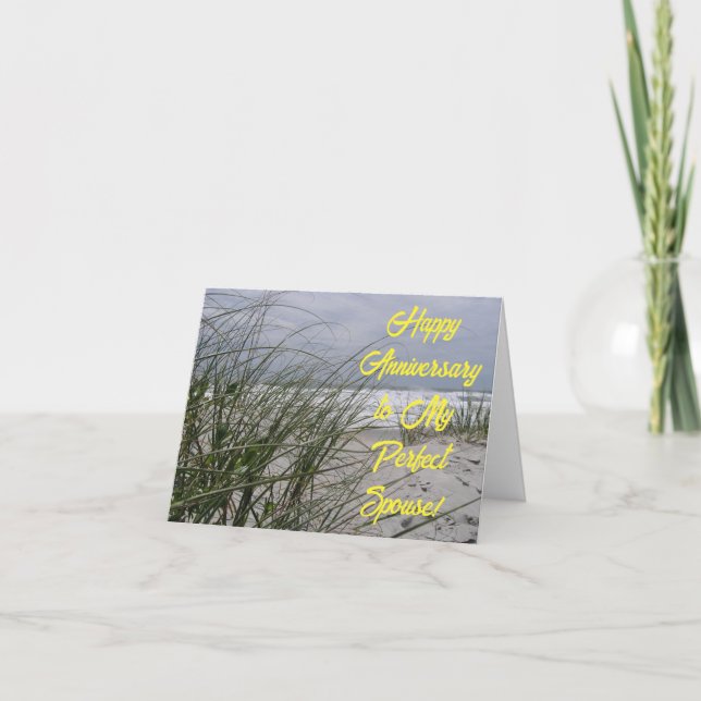 Carte Anniversaire de mariage pour conjoint (Devant)