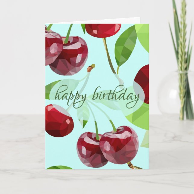 Carte Anniversaire de Marian Cherry (Devant)