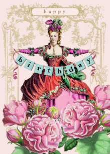 Cartes Marie Antoinette D Anniversaire Zazzle Fr Cartes Marie Antoinette D Anniversaire Zazzle Fr