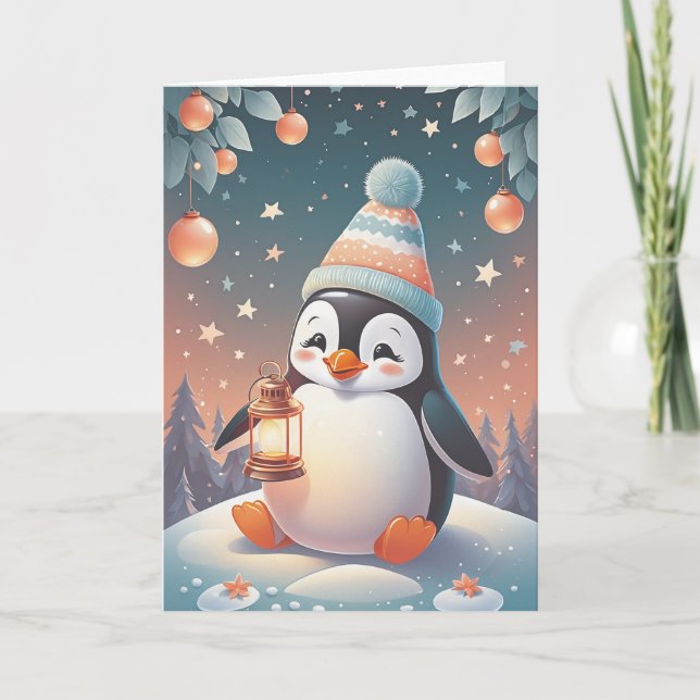 Carte Anniversaire de Penguin Pal (Devant)