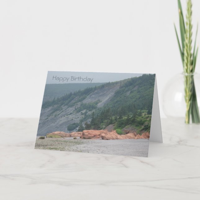 Carte Anniversaire de Red Rock (Devant)
