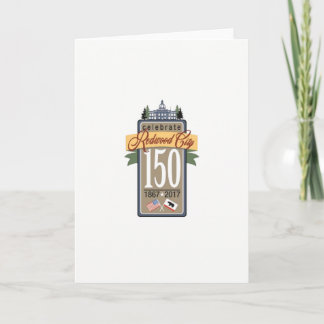 Carte Anniversaire de Redwood City 150th