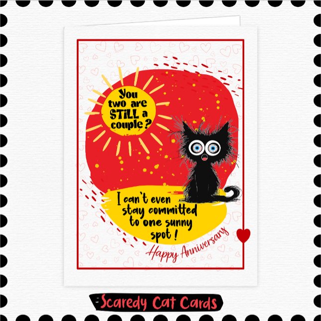 Carte Anniversaire de Scaredy Cat (Créateur téléchargé)