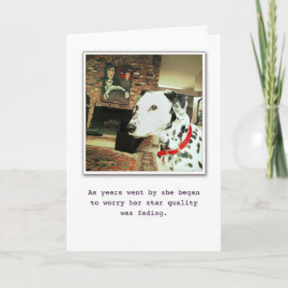 Carte Anniversaire de scintillement