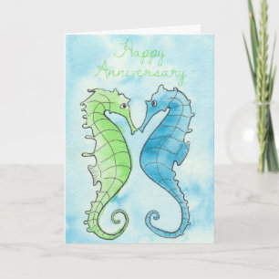 Carte Anniversaire de Seahorse