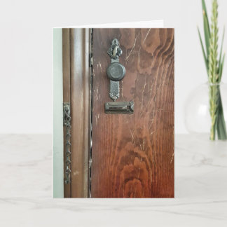 Carte Anniversaire de serrurier