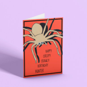 Carte Anniversaire de Spider