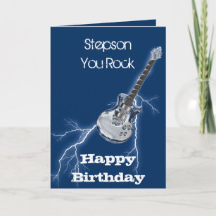 Cartes Guitare D Anniversaire Zazzle Fr