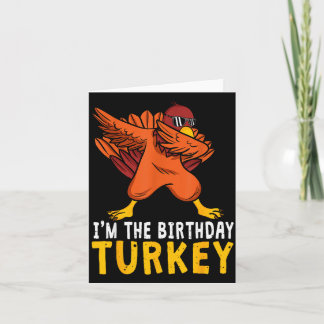 Carte Anniversaire de Thanksgiving Drôle Bday Né le jour