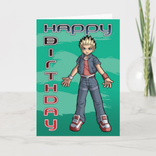 Cartes Manga D Anniversaire Zazzle Fr