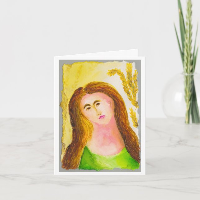 Carte Anniversaire de Virgo (Devant)