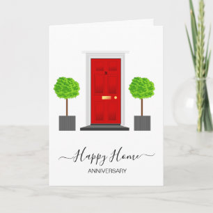 Carte anniversaire de votre nouvel agent immobilier