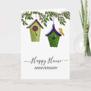 Carte Anniversaire de votre nouvel agent immobilier de v