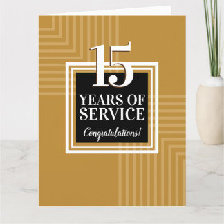 Carte anniversaire d'employé de jalon couleur pers