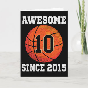 Carte Anniversaire des 10 ans Amateur de squelette 10 an
