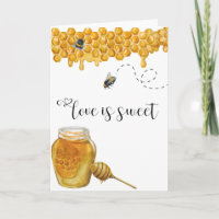 Anniversaire des abeilles de miel L'amour est doux