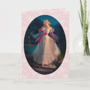 Carte Anniversaire des années 1950