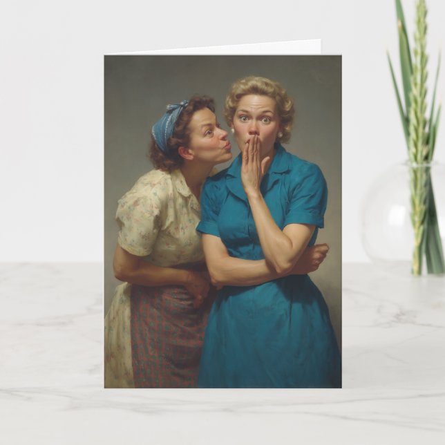 Carte Anniversaire des "bonnes mains" (Devant)