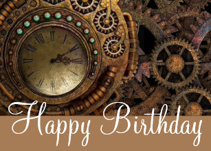 Cadeaux Joyeux Anniversaire Steampunk Zazzle Fr