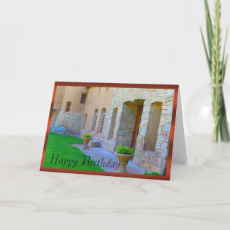 Carte Anniversaire d'établissement vinicole et de