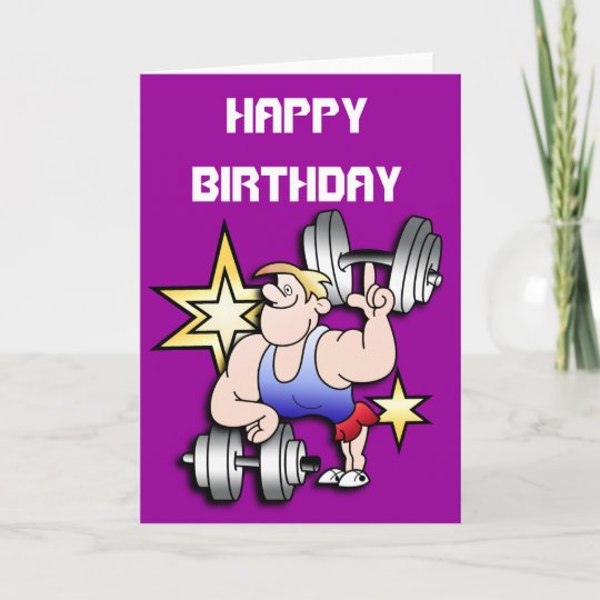 Carte Anniversaire D Homme Fort Zazzle Fr