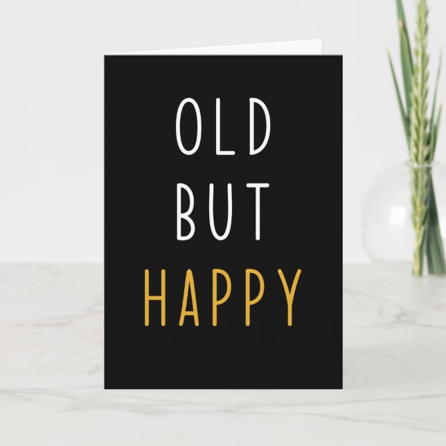 Carte Anniversaire Dire Drôle (Devant)